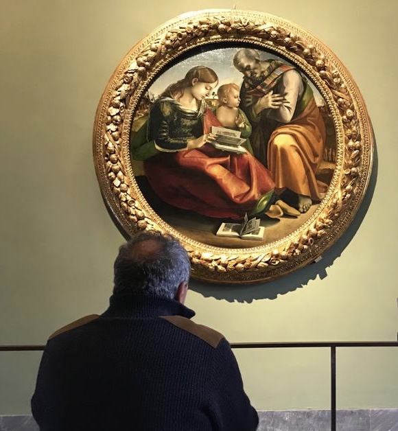 Fabbriche di Storie_Uffizi_Sacra Famiglia Signorelli