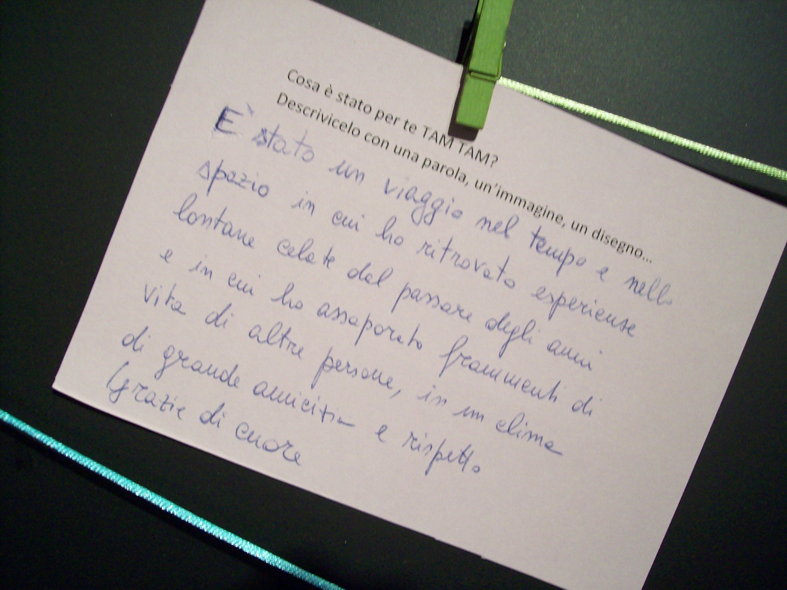 TAM TAM_Museo Popoli e Culture_Valutazione